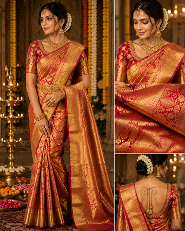 Bridal Kanchipuram Silk Saree