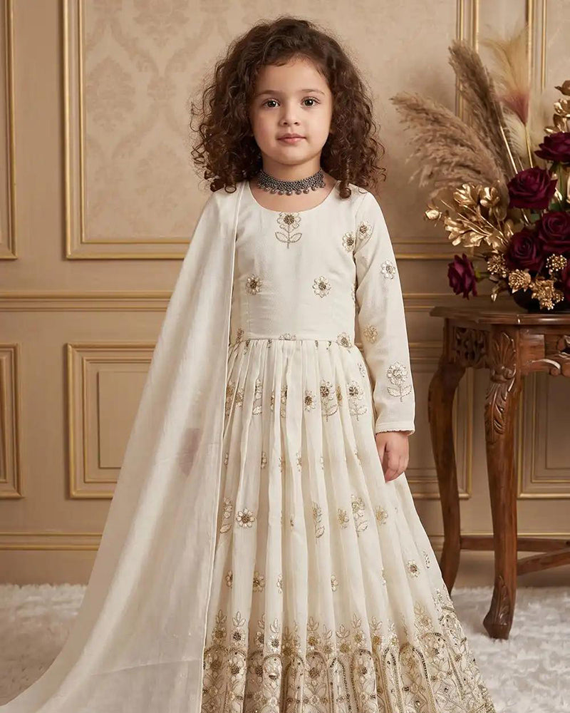 Party Wear Kids Anarkali Dress