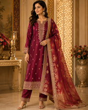 Silk Festive Salwar Suit