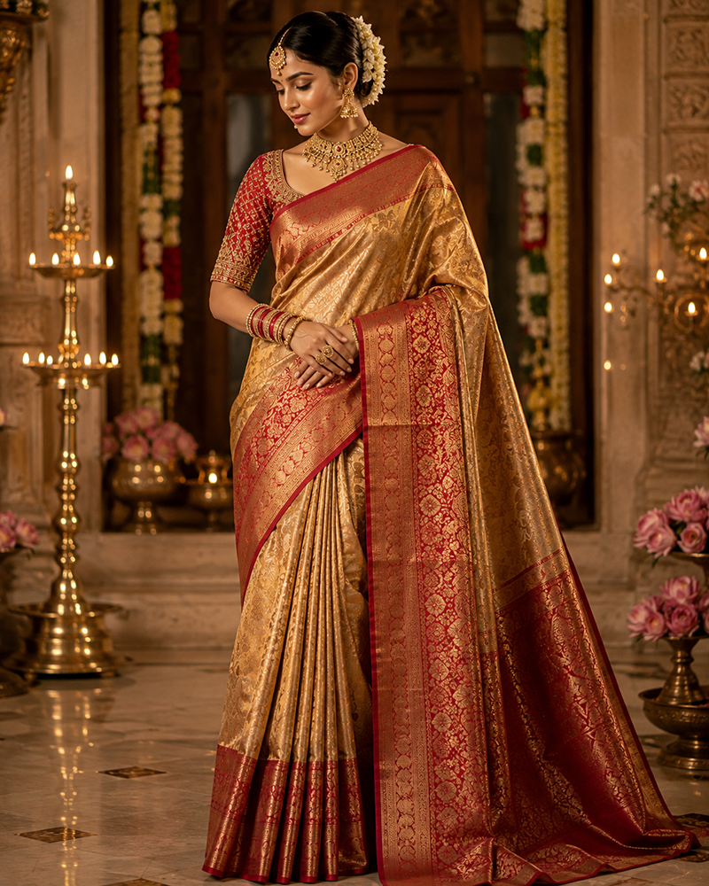 Traditional Wedding Saree